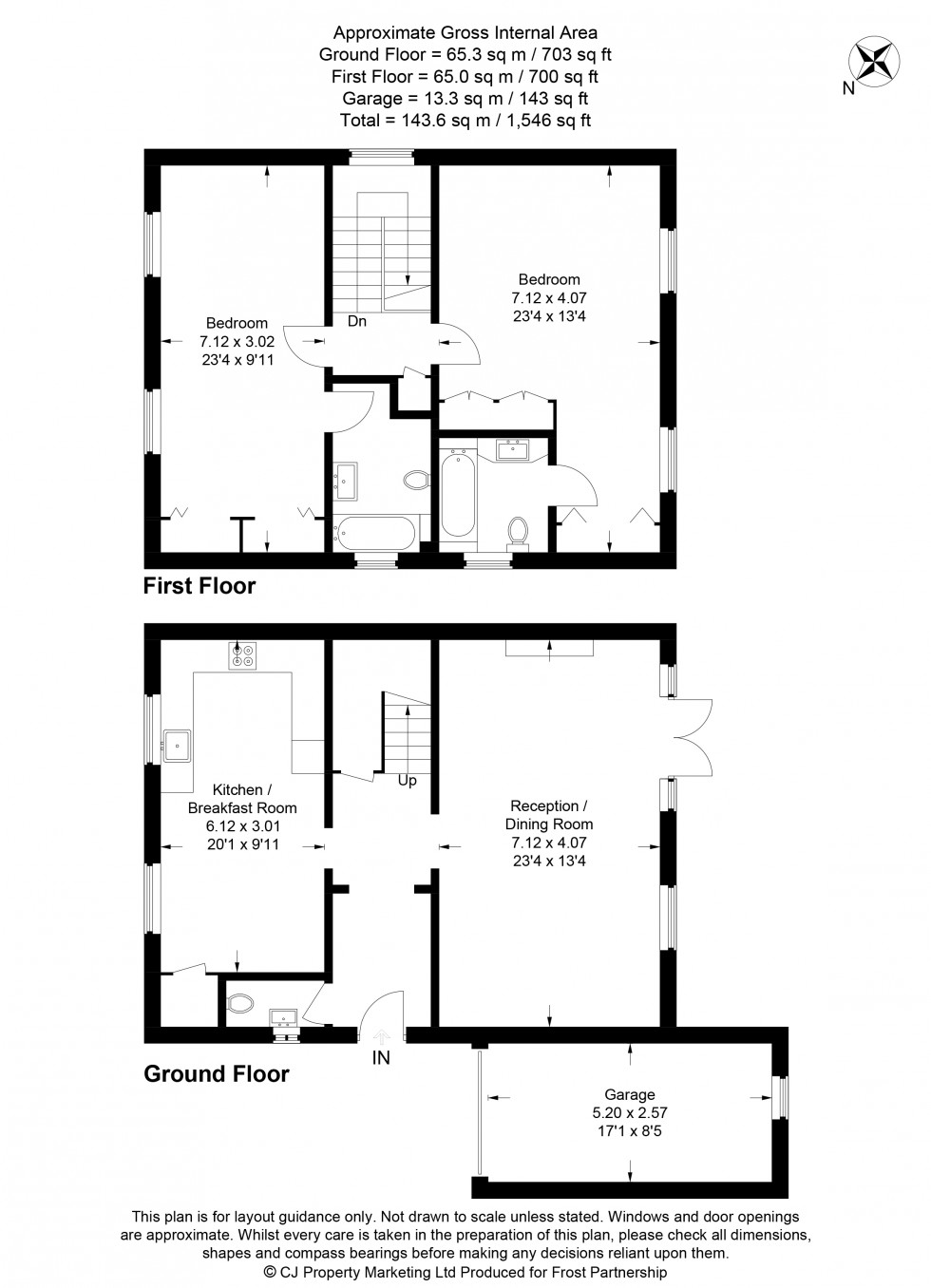 Floorplan for Chalfont St. Peter, Chalfont Saint Peter, SL9