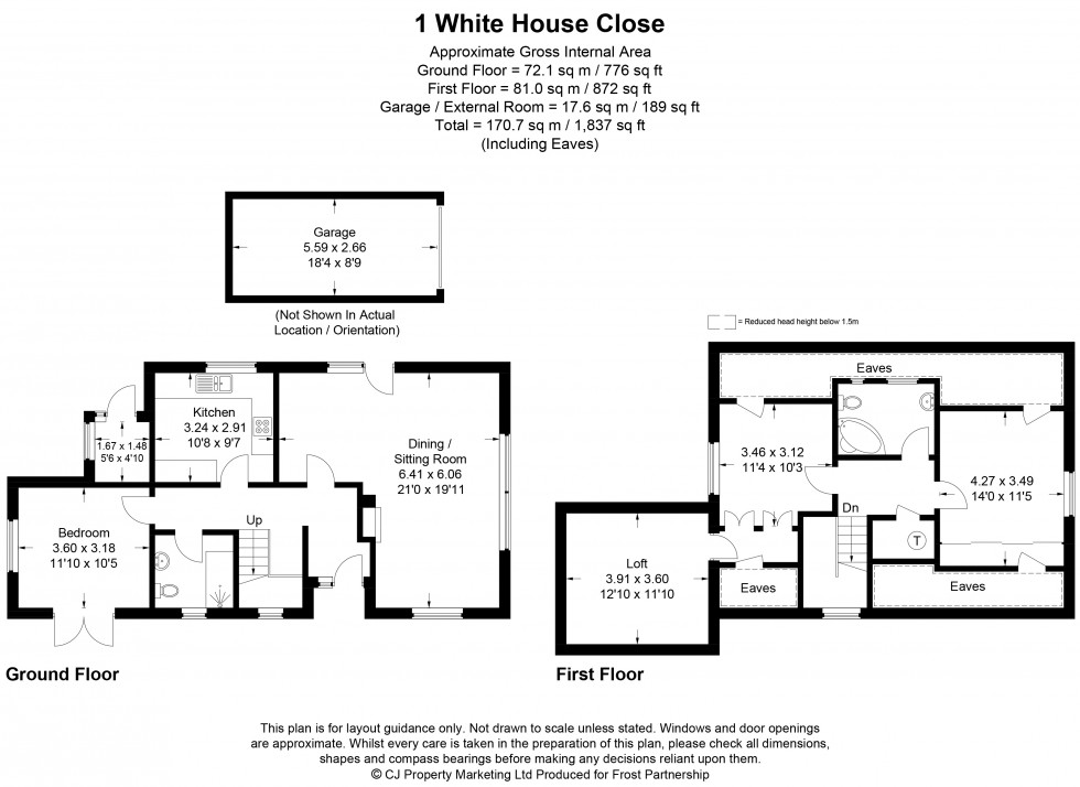 Floorplan for Chalfont St. Peter, Chalfont Saint Peter, SL9