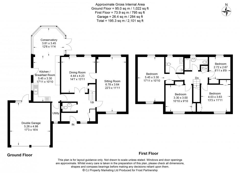 Floorplan for Chalfont St. Peter, Gerrards Cross, SL9