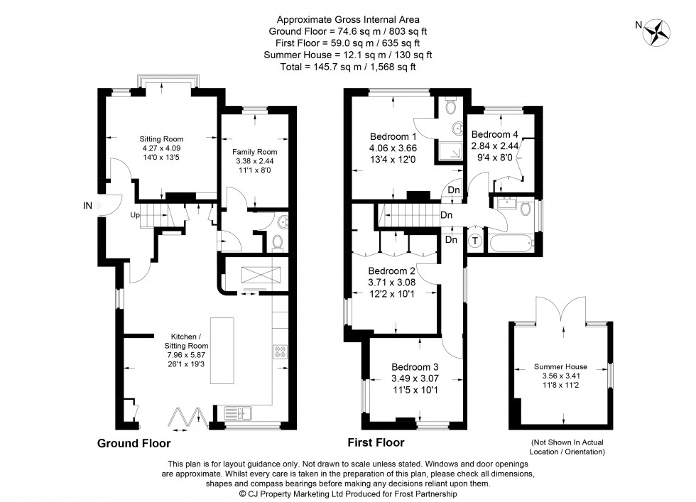 Floorplan for Chalfont St. Peter, Gerrards Cross, SL9