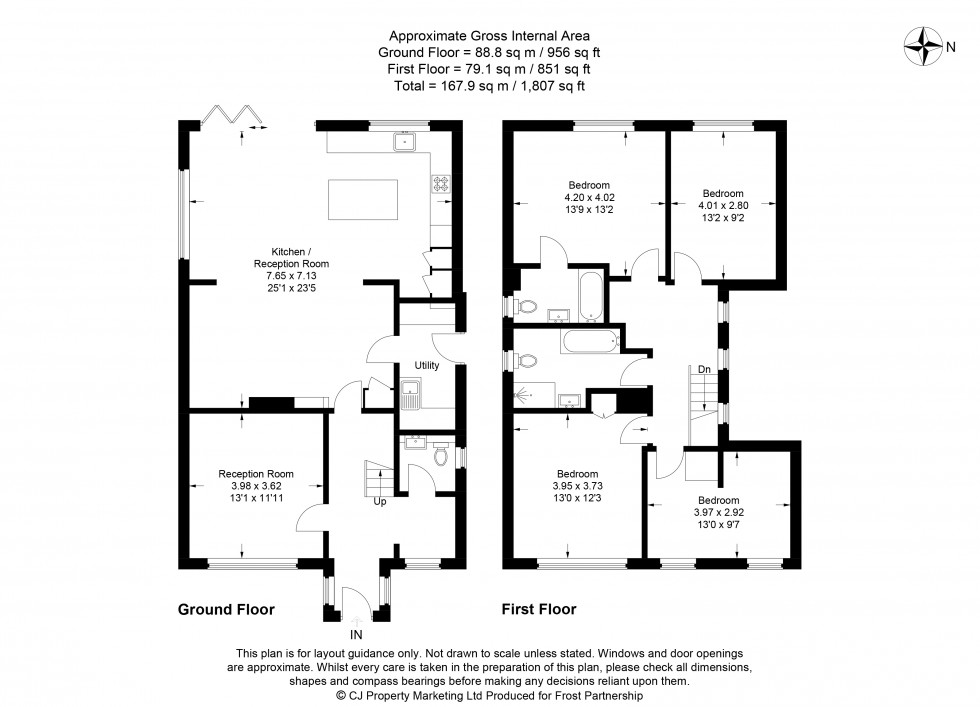 Floorplan for Chalfont St. Peter, Gerrards Cross, SL9