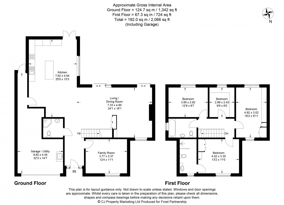 Floorplan for Chalfont St. Peter, Gerrards Cross, SL9
