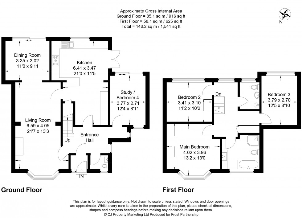 Floorplan for Chalfont St. Peter, Gerrards Cross, SL9