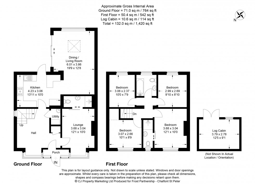 Floorplan for Chalfont St. Peter, Gerrards Cross, SL9