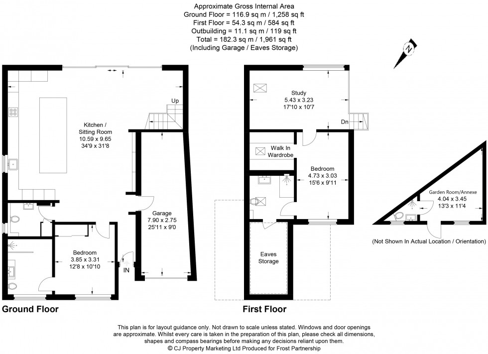 Floorplan for Chalfont St. Peter, Gerrards Cross, SL9