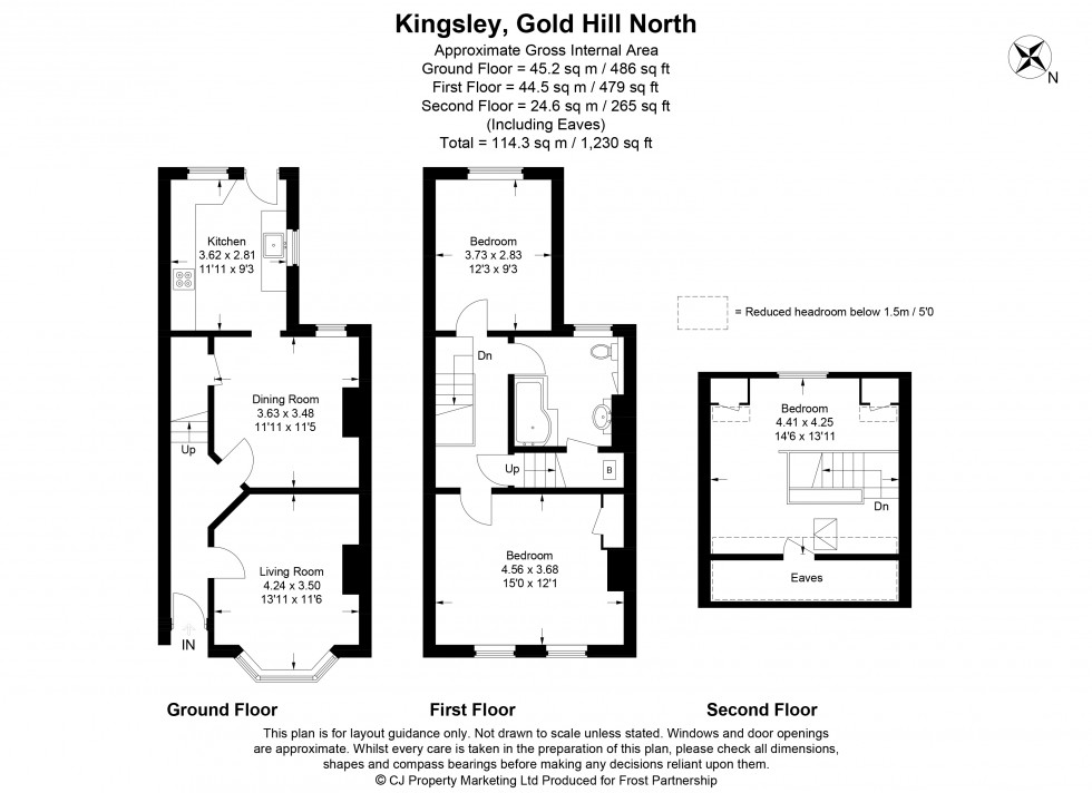 Floorplan for Chalfont St. Peter, Gerrards Cross, SL9