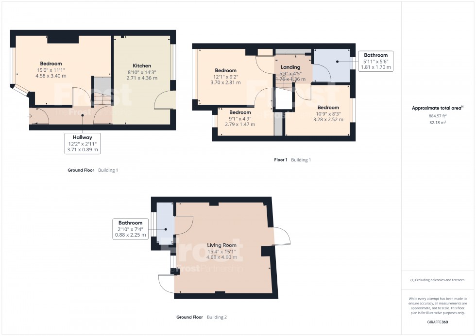 Floorplan for Feltham, Middlesex, TW13
