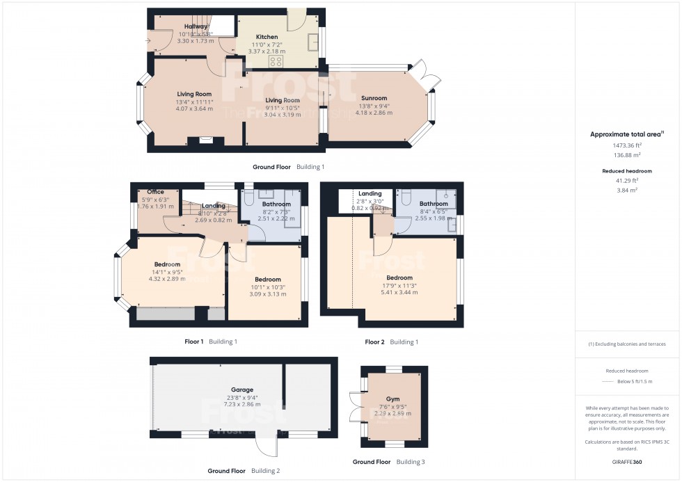 Floorplan for Sunbury-on-Thames, Surrey, TW16