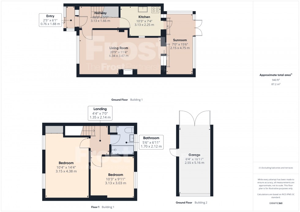 Floorplan for Feltham, Middlesex, TW13