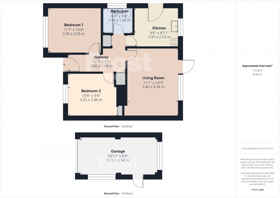 Floorplan for Feltham, Middlesex, TW14