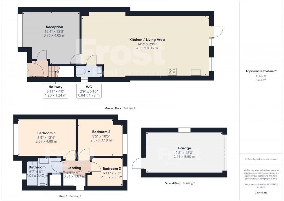 Floorplan for Feltham, , TW13