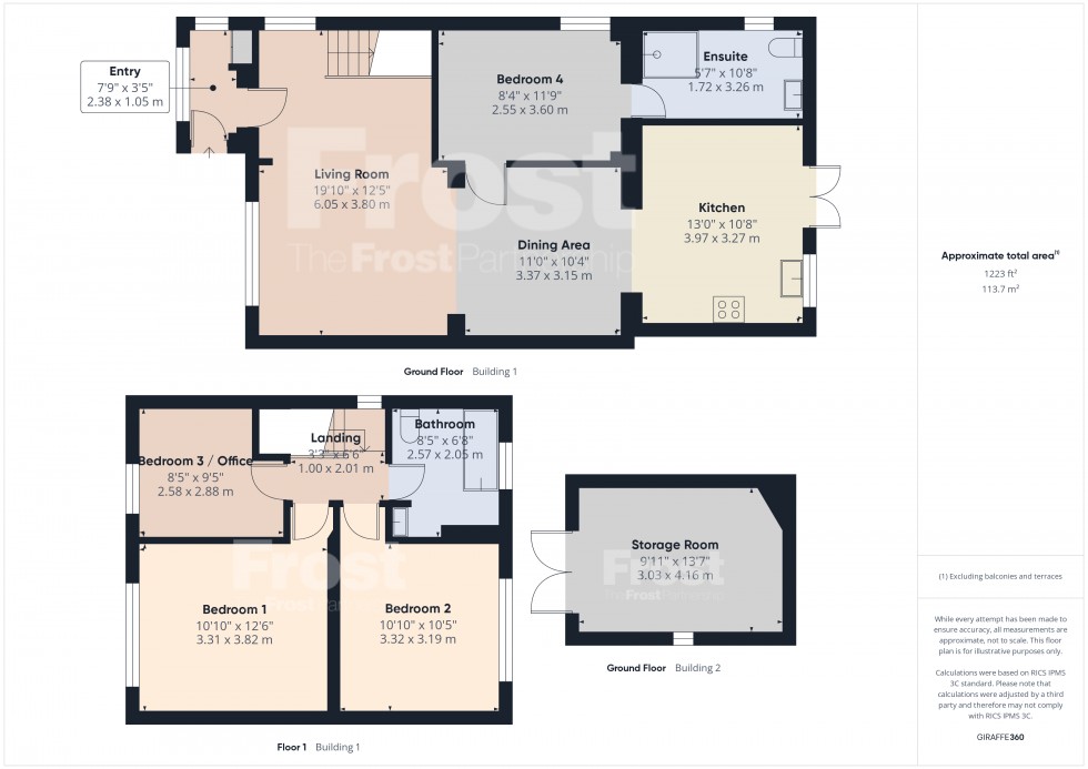 Floorplan for Feltham, Middlesex, TW14