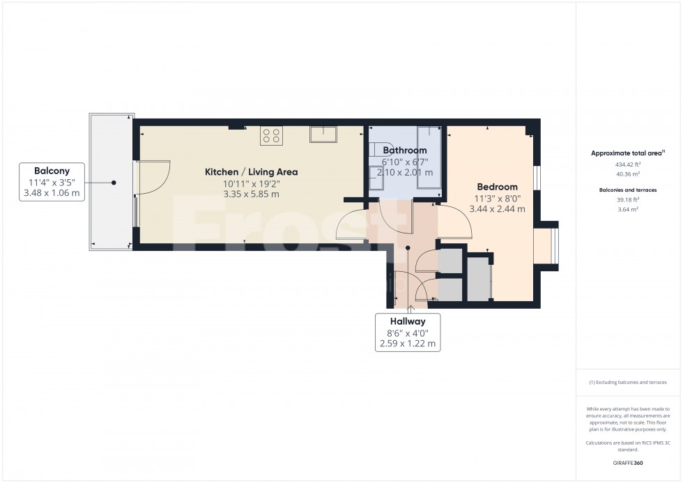 Floorplan for Hatton Road, Bedfont, TW14