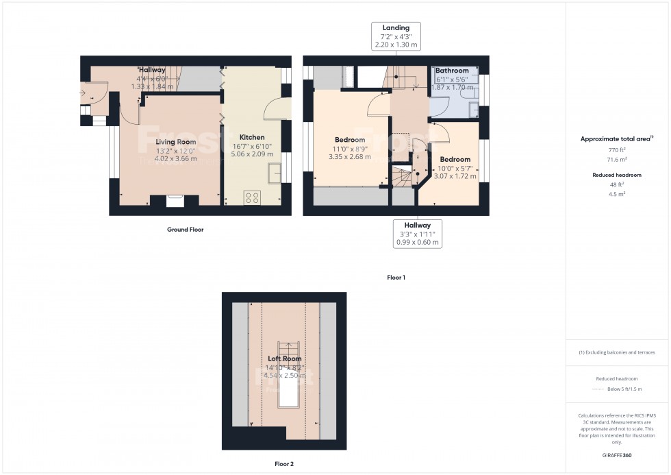 Floorplan for Feltham, Middlesex, TW13