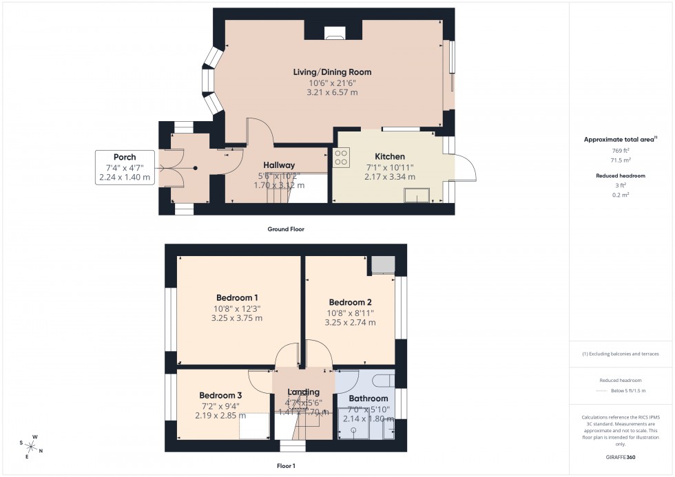 Floorplan for Feltham, , TW13