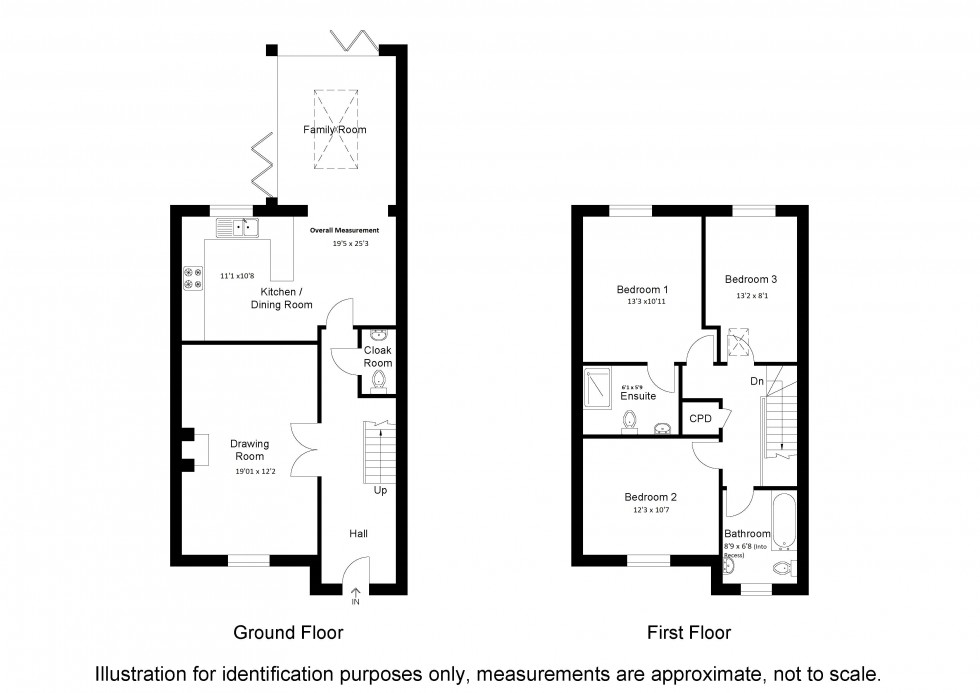 Floorplan for Flackwell Heath, Flackwell Heath, HP10