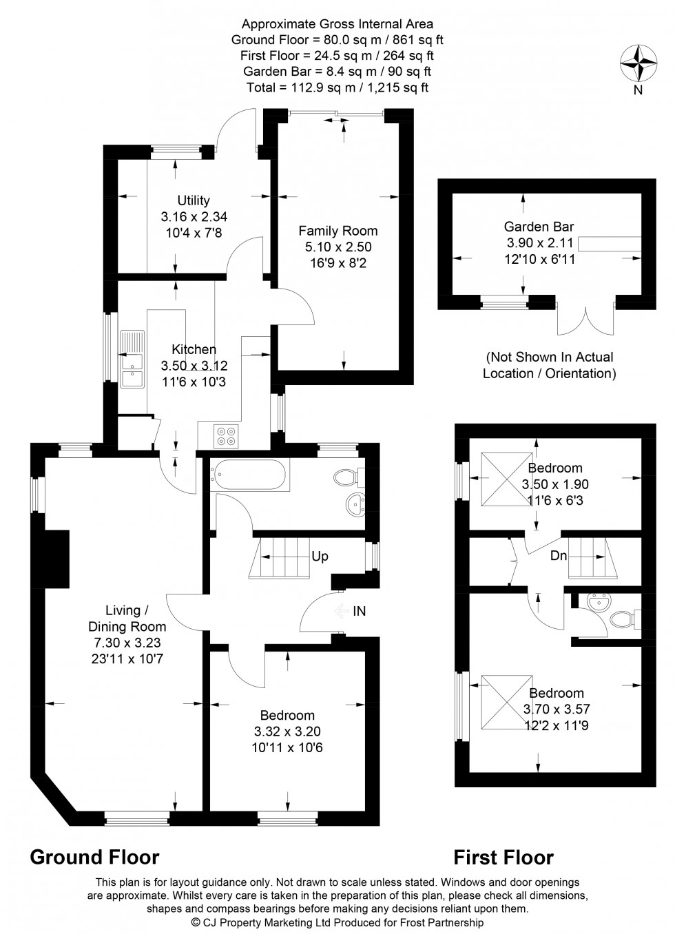 Floorplan for Wooburn Green, High Wycombe, HP10