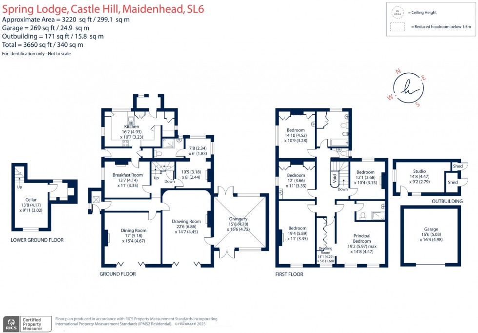 Floorplan for Maidenhead, Berkshire, SL6
