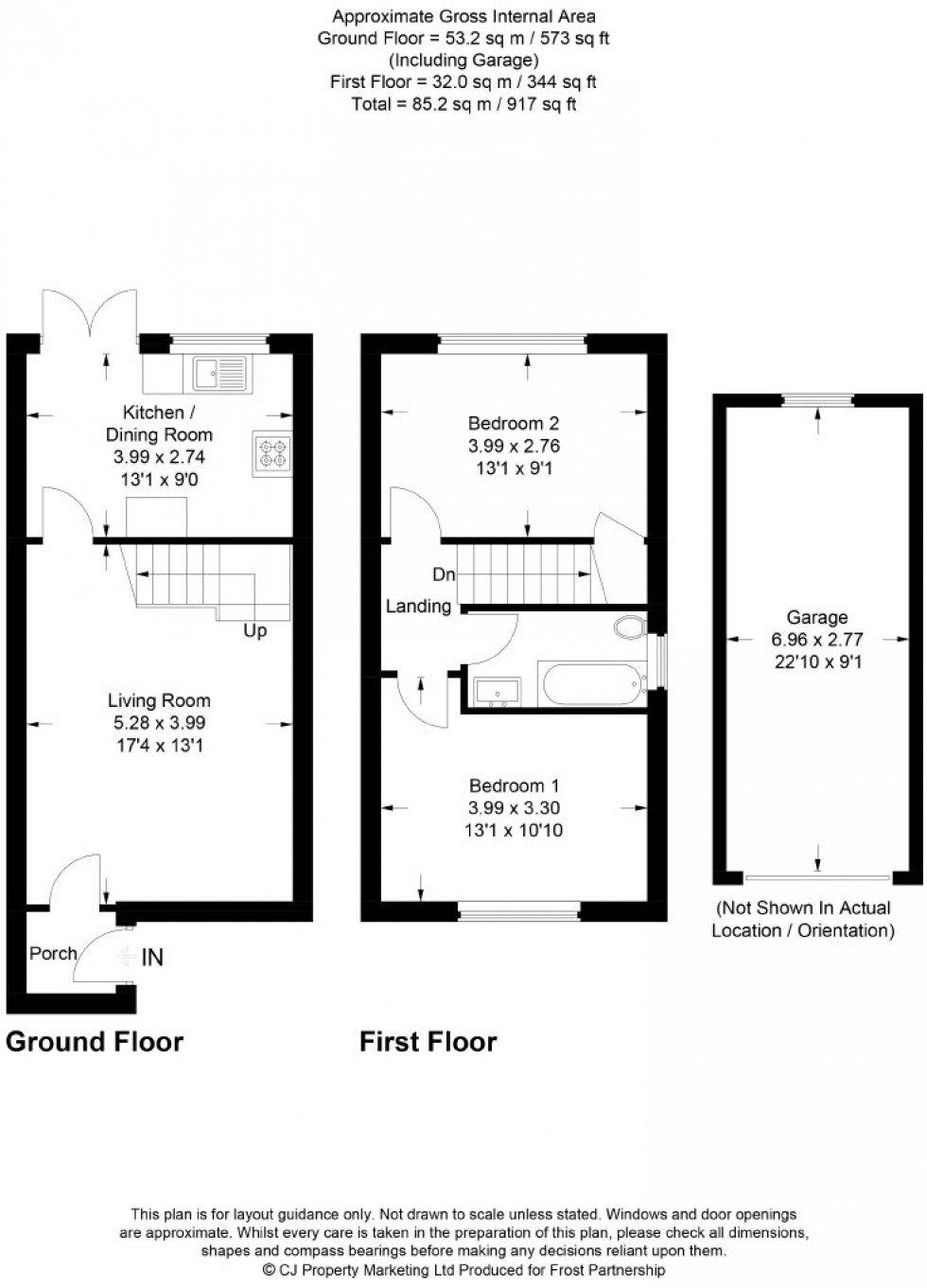 Floorplan for Loudwater, High Wycombe, HP13