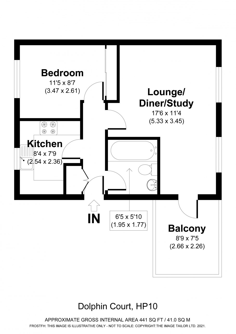 Floorplan for High Wycombe, , HP11