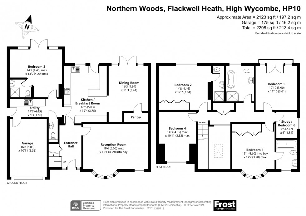 Floorplan for Flackwell Heath, High Wycombe, HP10