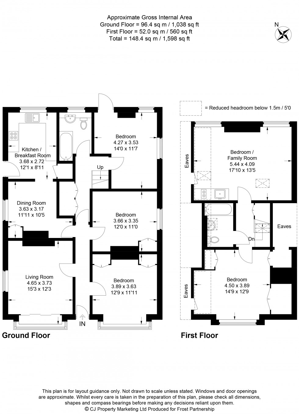 Floorplan for Flackwell Heath, High Wycombe, HP10