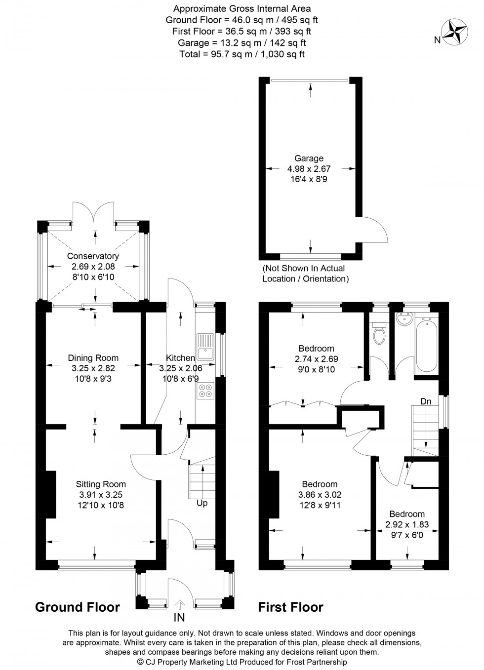 Floorplan for High Wycombe, Buckinghamshire, HP13