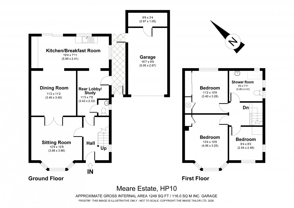 Floorplan for Wooburn Green, Wooburn Green, HP10