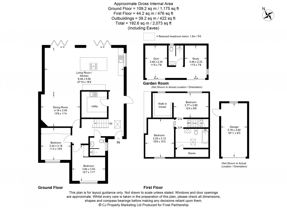 Floorplan for Bourne End, Buckinghamshire, SL8