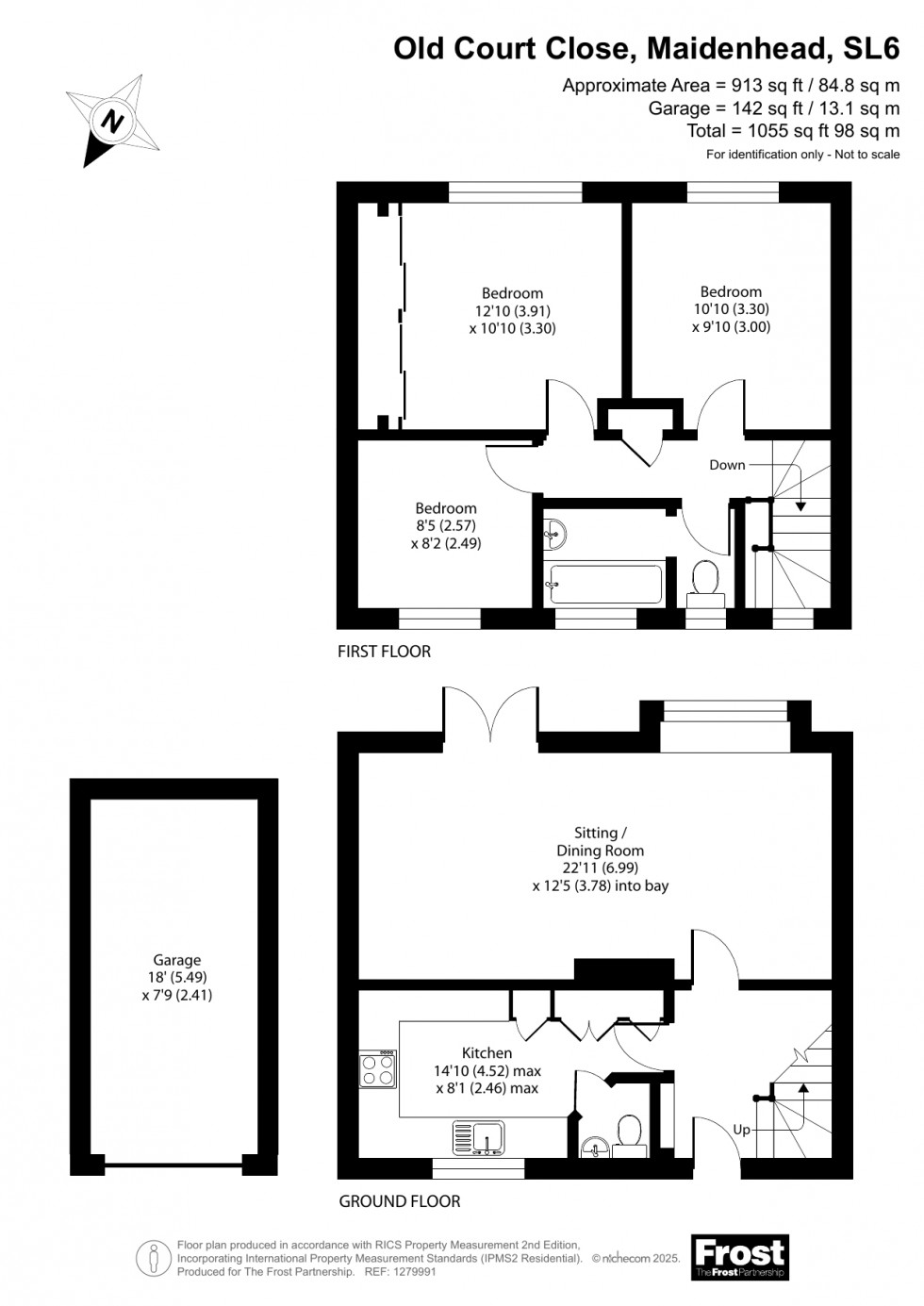 Floorplan for Maidenhead, Berkshire, SL6