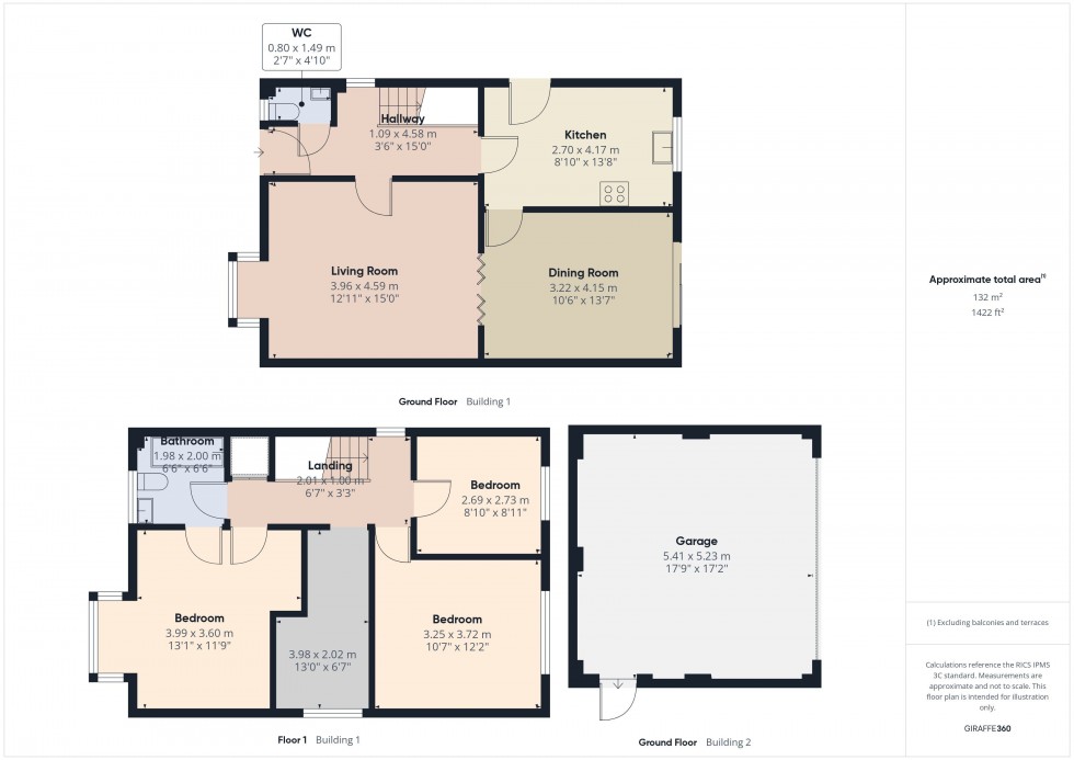 Floorplan for Loudwater, High Wycombe, HP10