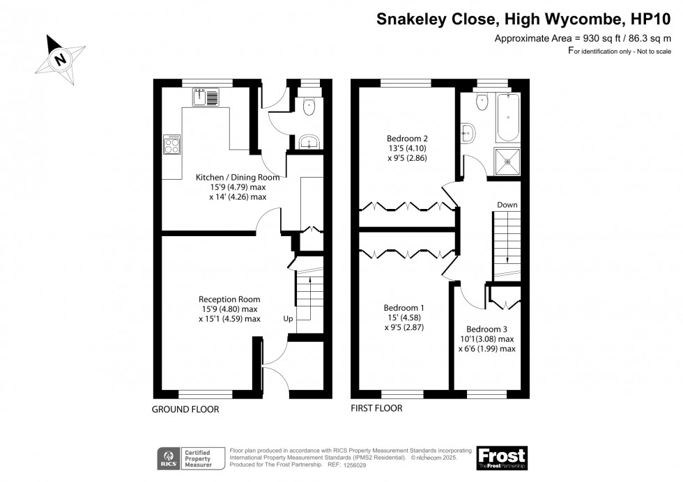 Floorplan for Loudwater, High Wycombe, HP10