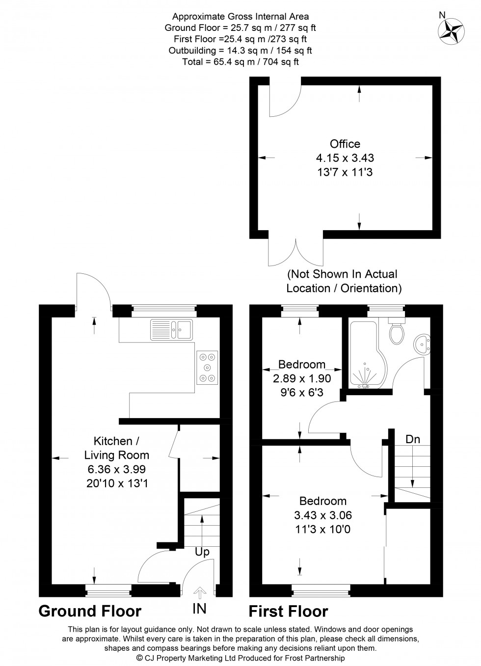 Floorplan for Bourne End, Buckinghamshire, SL8