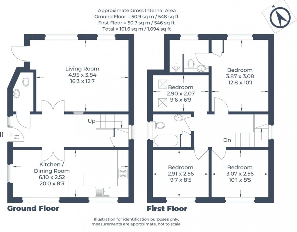 Floorplan for Bourne End, Buckinghamshire, SL8
