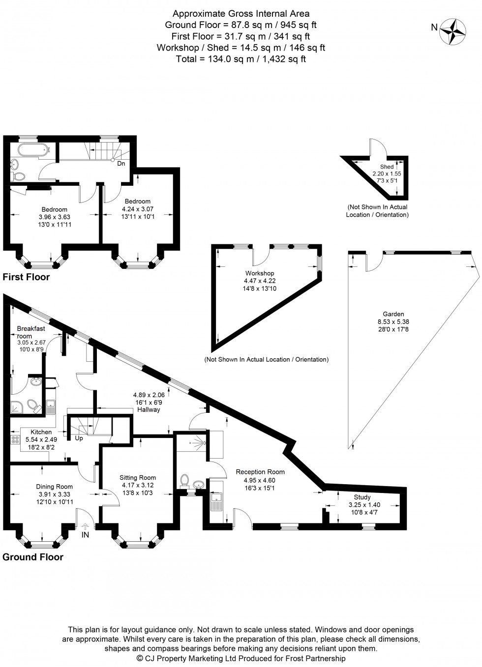 Floorplan for High Wycombe, Buckinghamshire, HP11