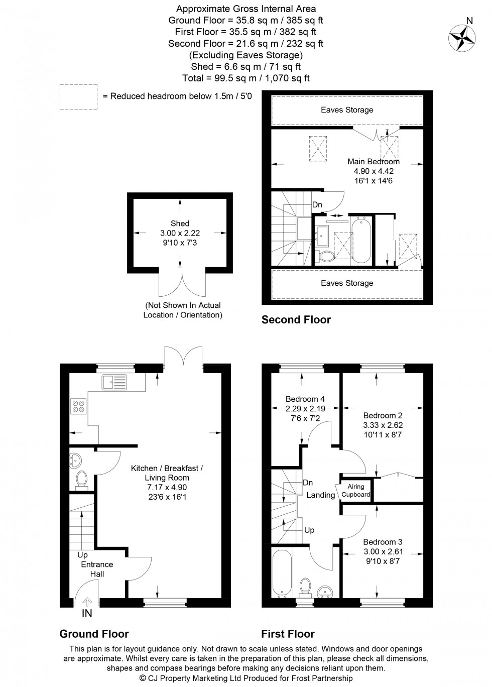 Floorplan for Wooburn Green, High Wycombe, HP10