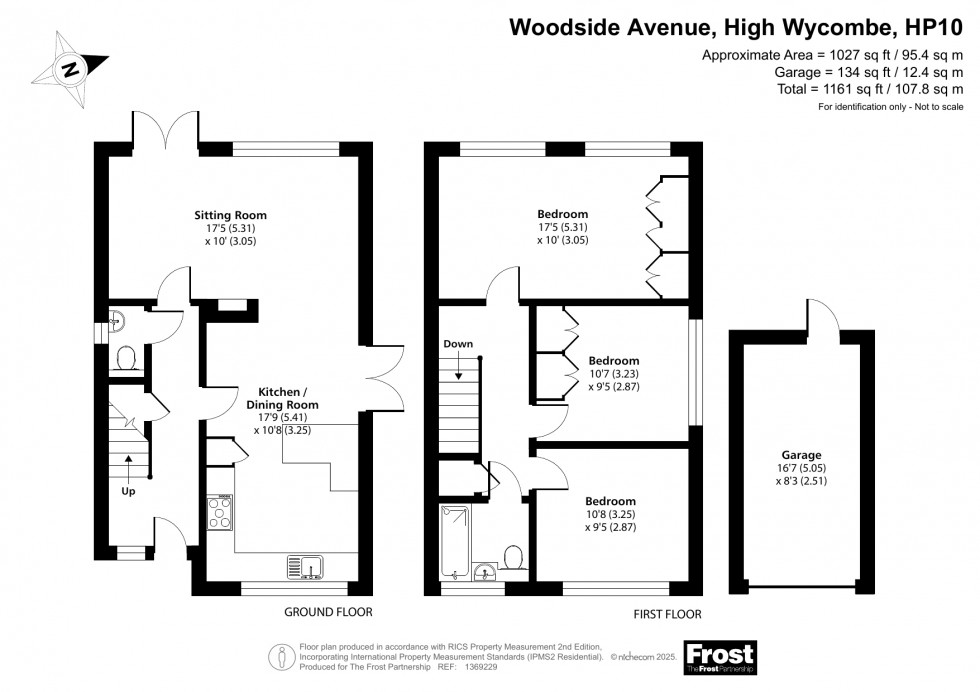 Floorplan for Flackwell Heath, High Wycombe, HP10