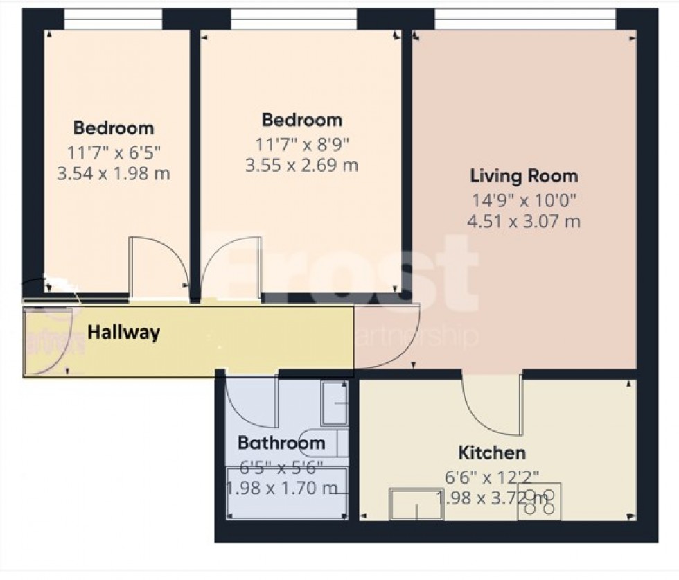 Floorplan for High Wycombe, Buckinghamshire, HP13