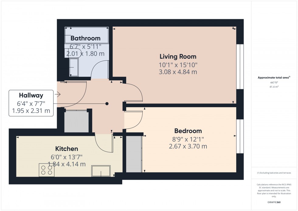 Floorplan for High Wycombe, Buckinghamshire, HP11