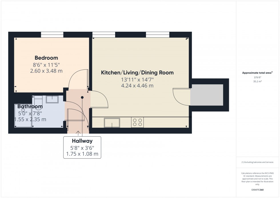 Floorplan for Loudwater, High Wycombe, HP10