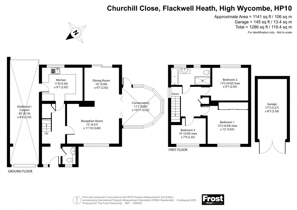 Floorplan for Flackwell Heath, High Wycombe, HP10