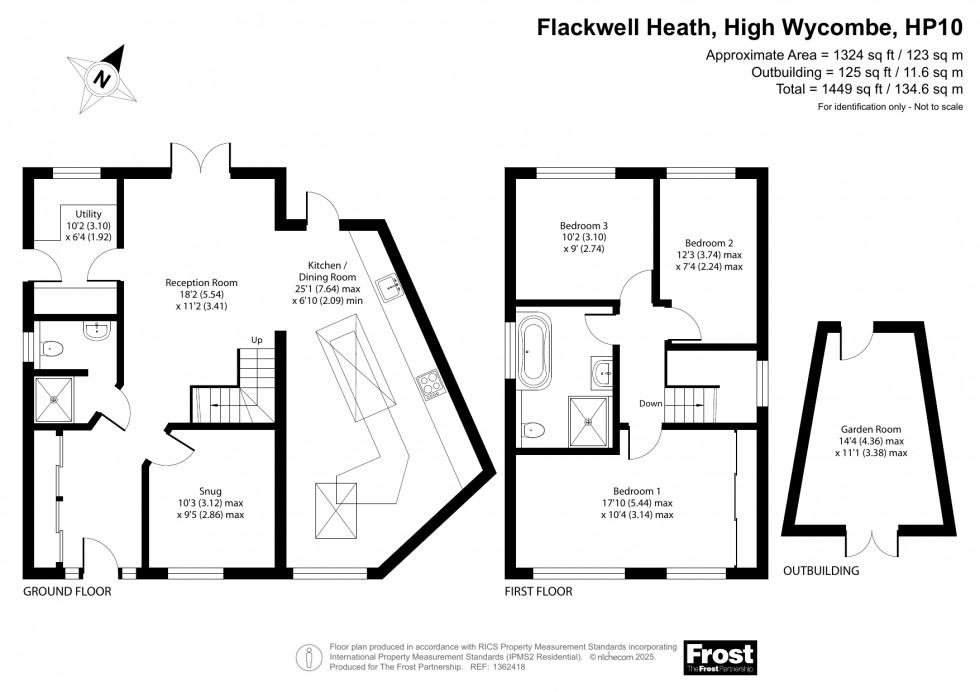 Floorplan for Flackwell Heath, High Wycombe, HP10