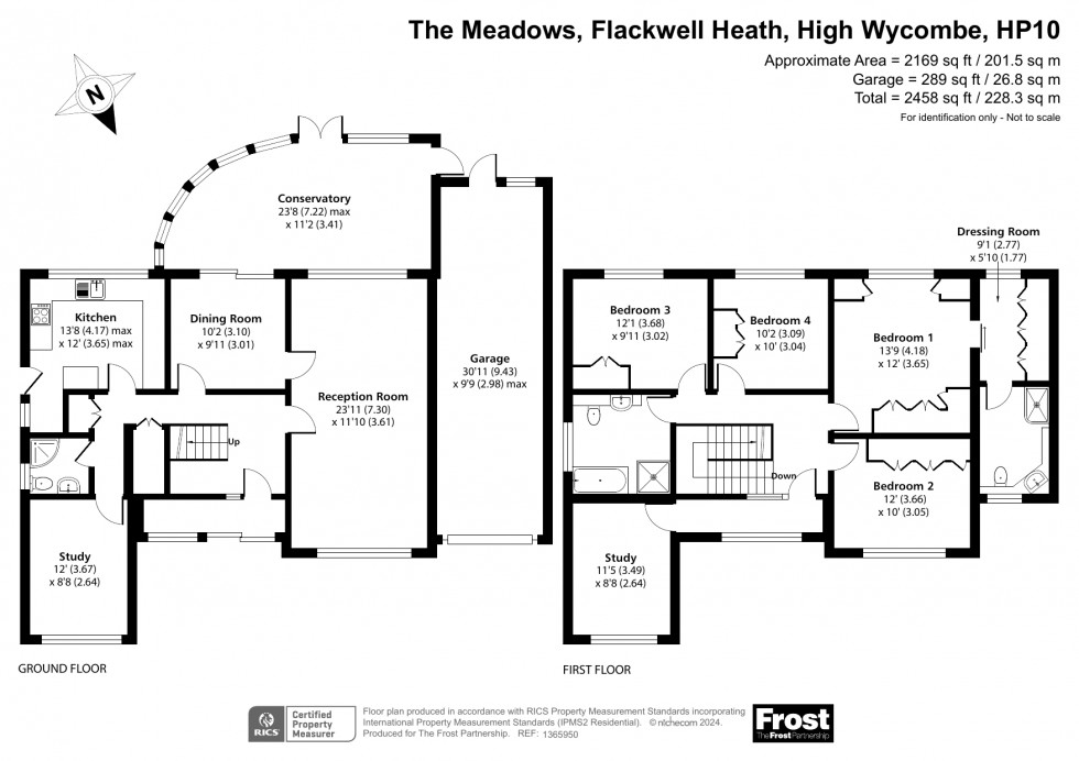 Floorplan for Flackwell Heath, High Wycombe, HP10