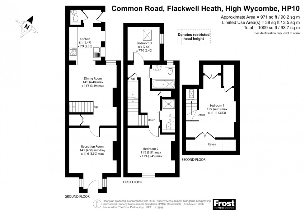 Floorplan for Flackwell Heath, High Wycombe, HP10