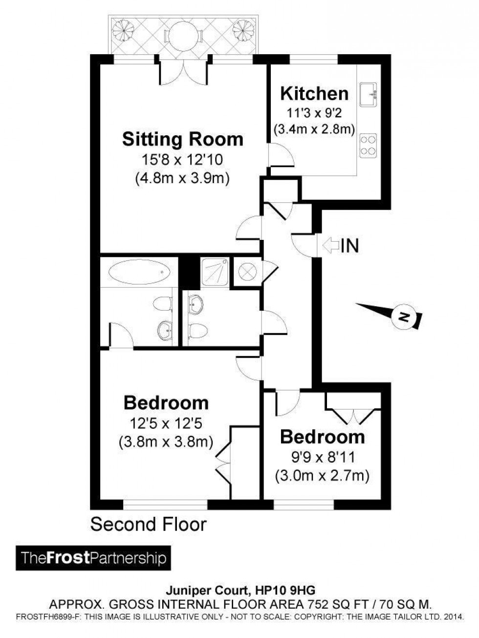 Floorplan for Flackwell Heath, High Wycombe, HP10