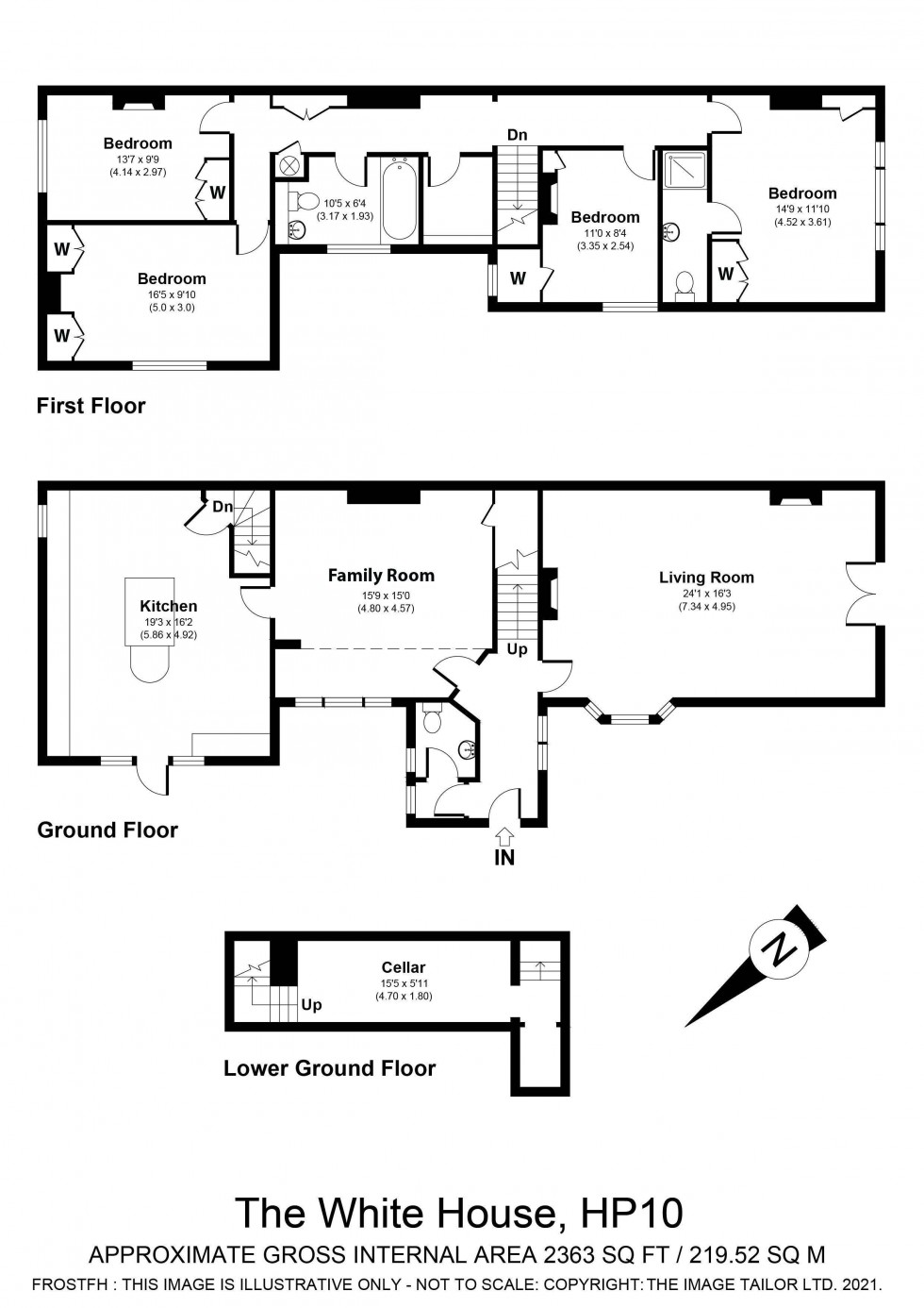 Floorplan for Flackwell Heath, High Wycombe, HP10