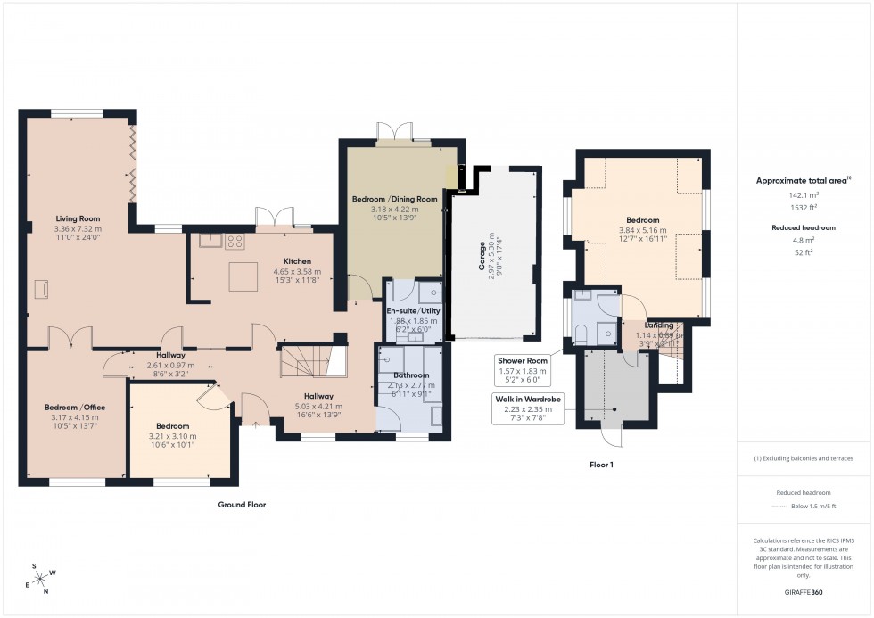 Floorplan for Bourne End, Buckinghamshire, SL8