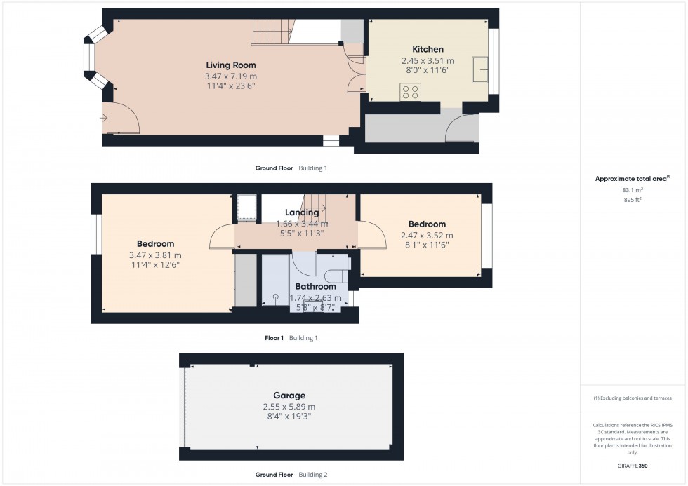 Floorplan for Loudwater, High Wycombe, HP10