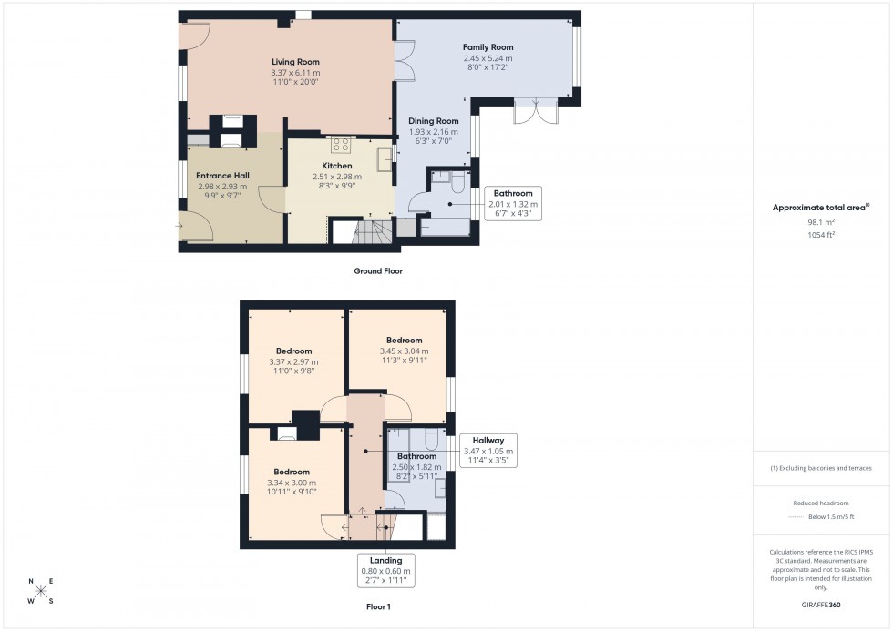 Floorplan for Flackwell Heath, High Wycombe, HP10