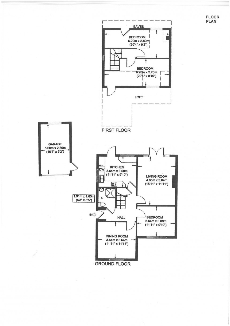Floorplan for Flackwell Heath, High Wycombe, HP10